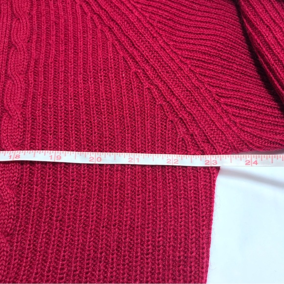 Stackpole Moore Tryon Hartford Vintage Men's Wool Cable Knit Pull Over Sweater - Picture 10 of 12